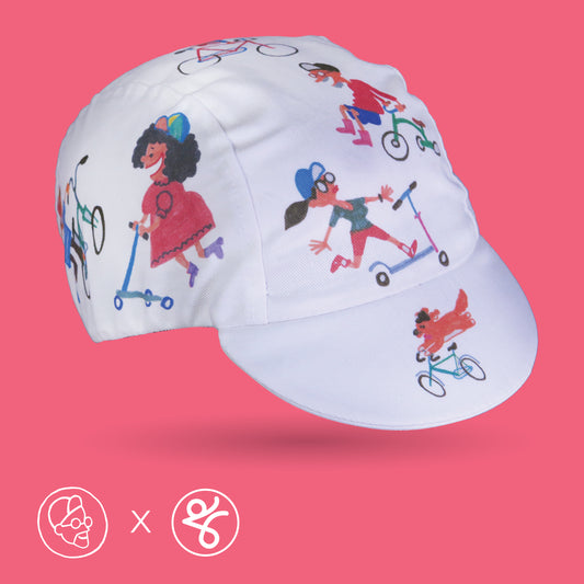 Faizalcaricatures x TKC CycleShiok! Cycling Cap