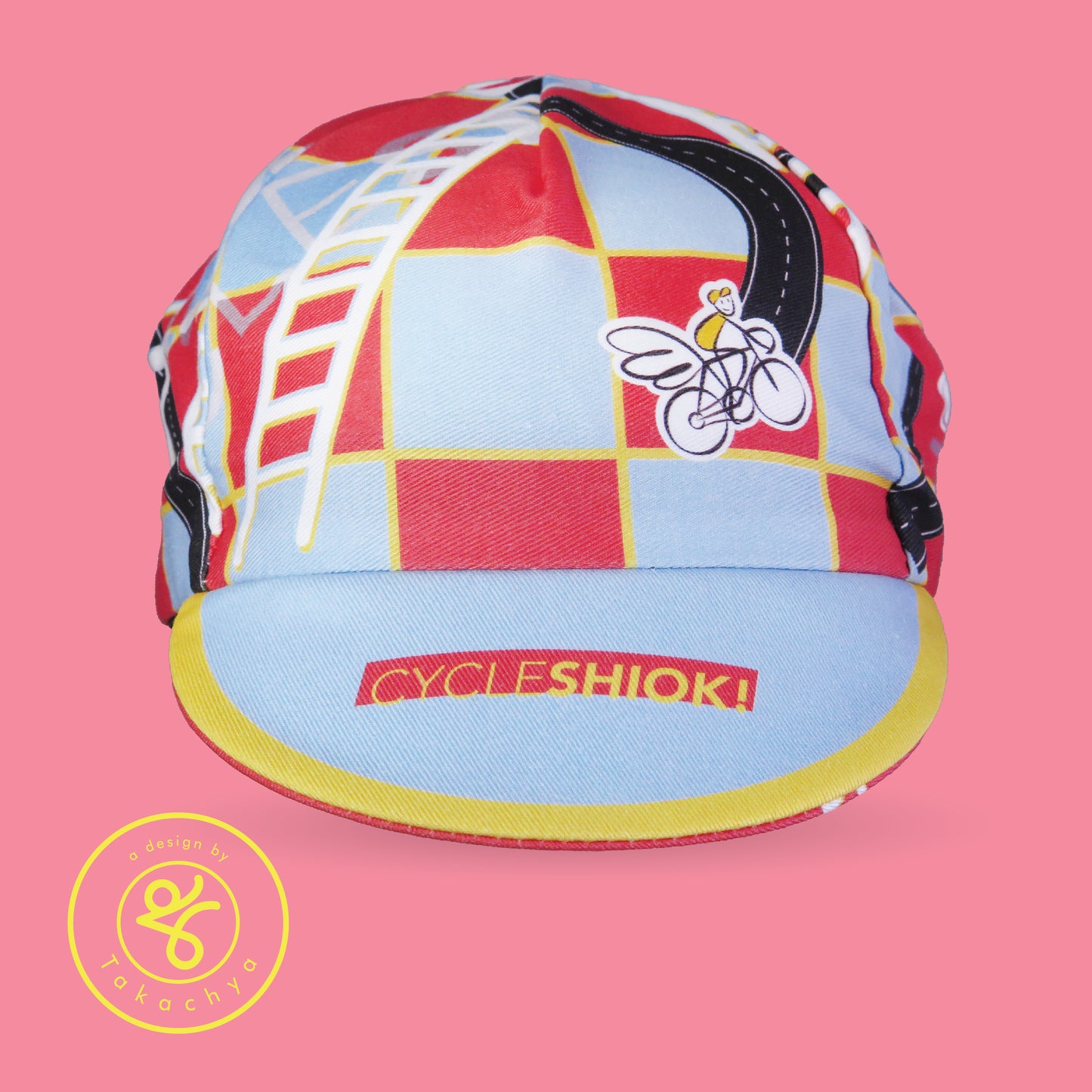 LNY 2025 Special - Higher Every Step - A Design by Takachya Cycling Cap