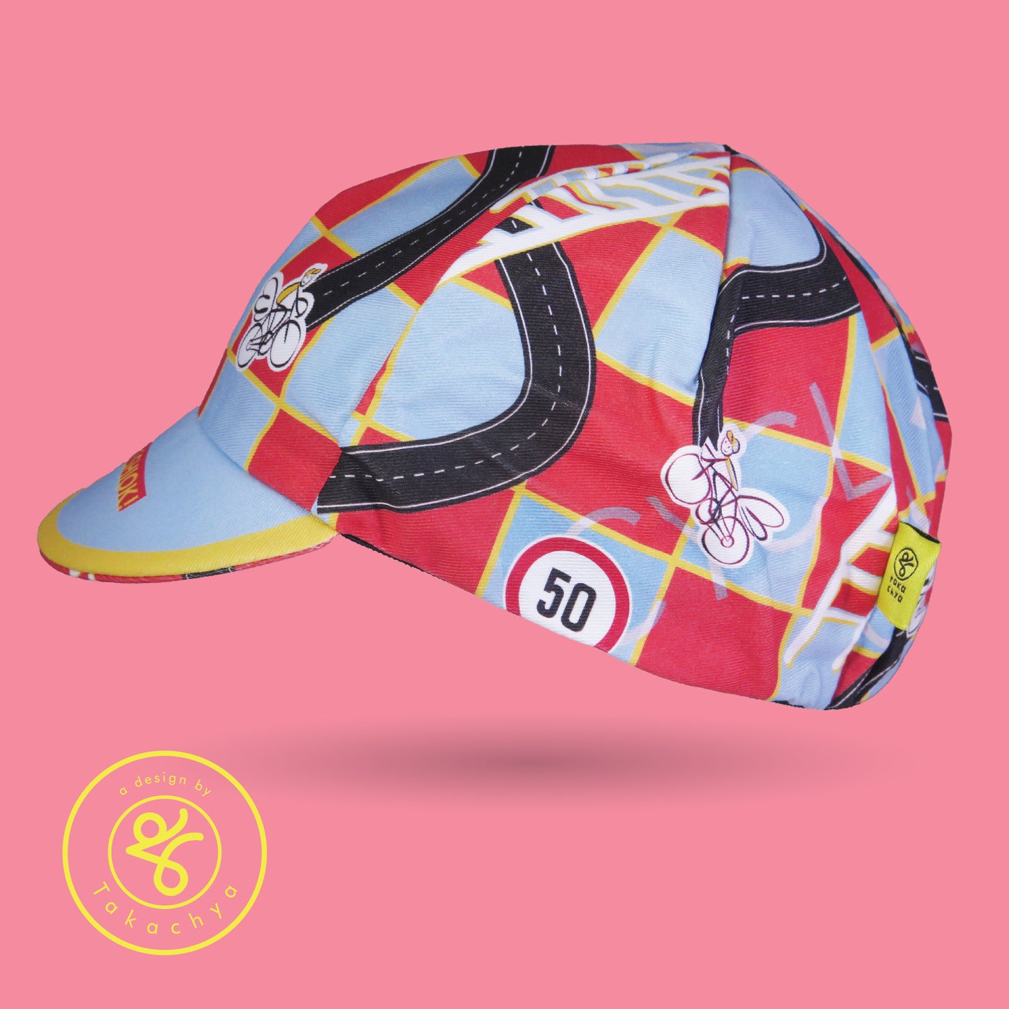 LNY 2025 Special - Higher Every Step - A Design by Takachya Cycling Cap