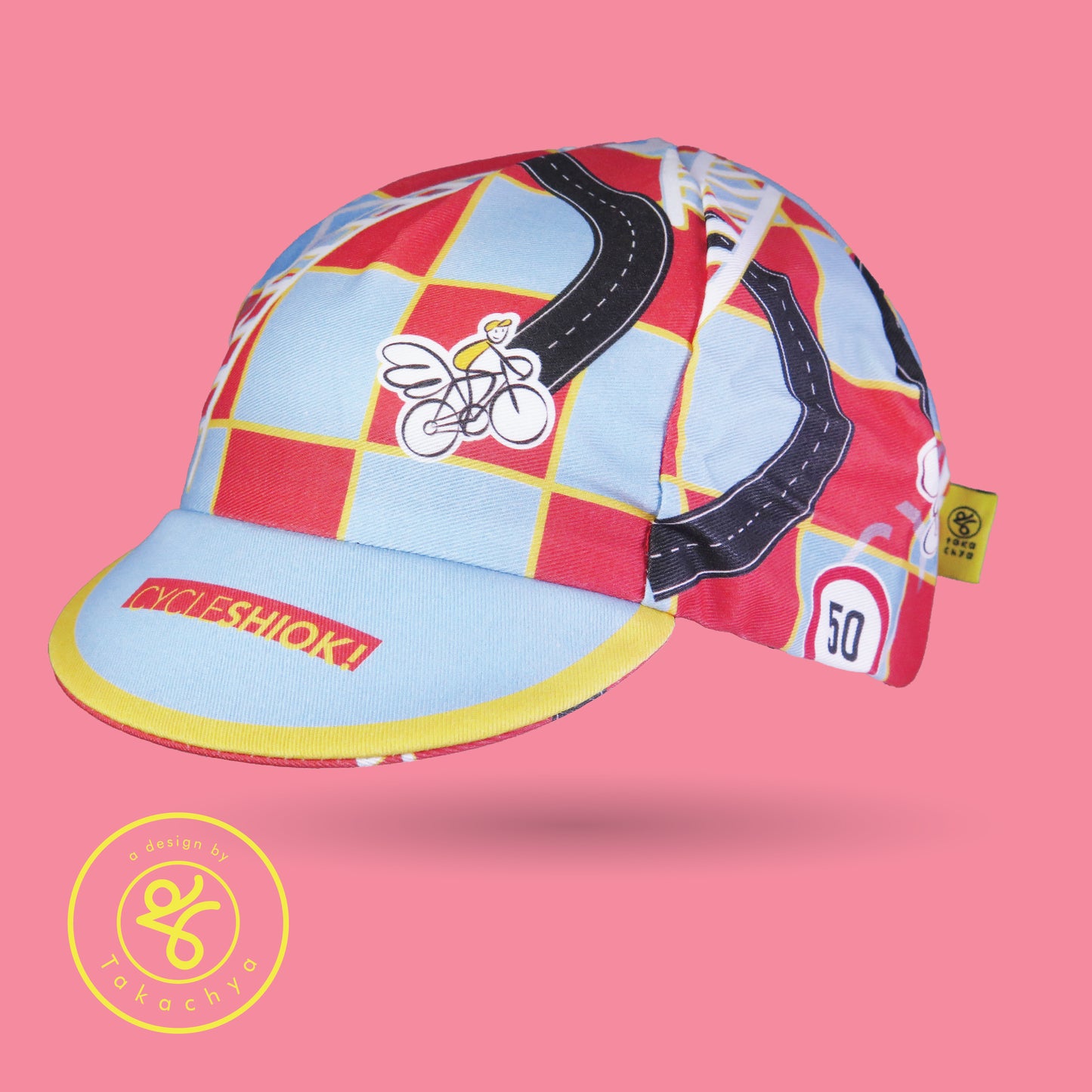 LNY 2025 Special - Higher Every Step - A Design by Takachya Cycling Cap