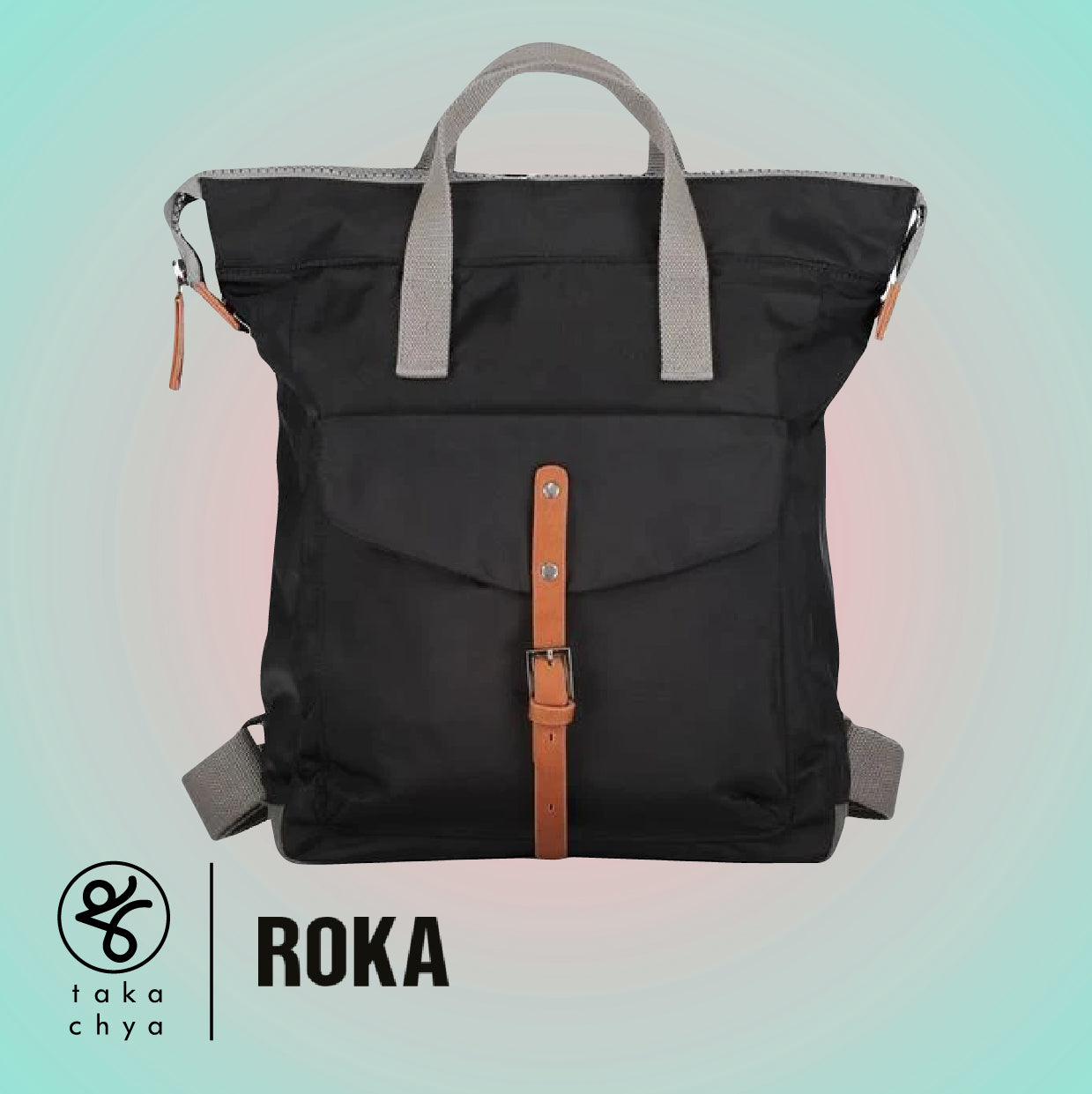 Roka Bantry C Stripe Medium Black takachya.cc