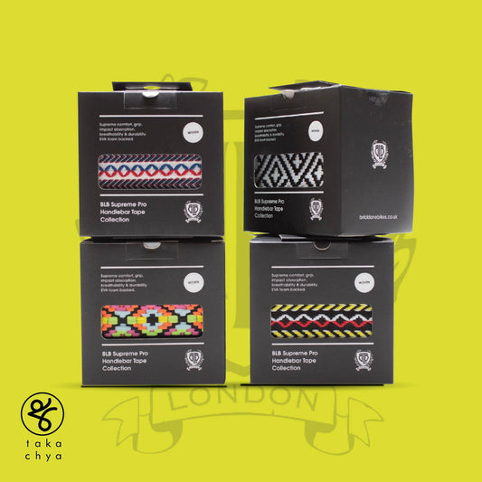 BLB Supreme Pro Woven Bar Tape Sport Blue Red
