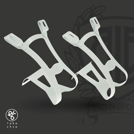 BLB Steel Toe Clips - White
