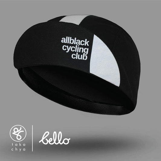 All Black v2 - Bello Cyclist Designer Collaboration Cycling Cap