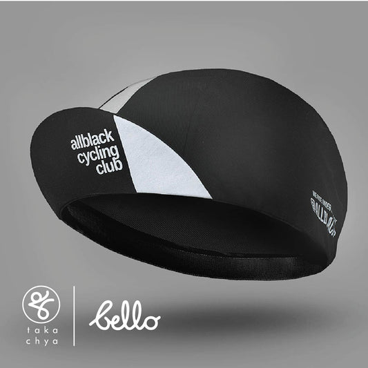 All Black v2 - Bello Cyclist Designer Collaboration Cycling Cap