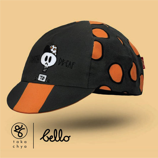 Death to Decaf - Bello Cyclist Designer Collaboration Cycling Cap