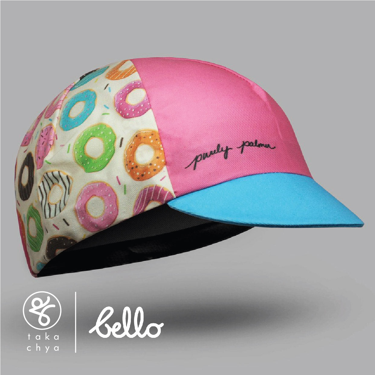Donut Mess with my Ride Time - Bello Cyclist Designer Collaboration Cycling Cap