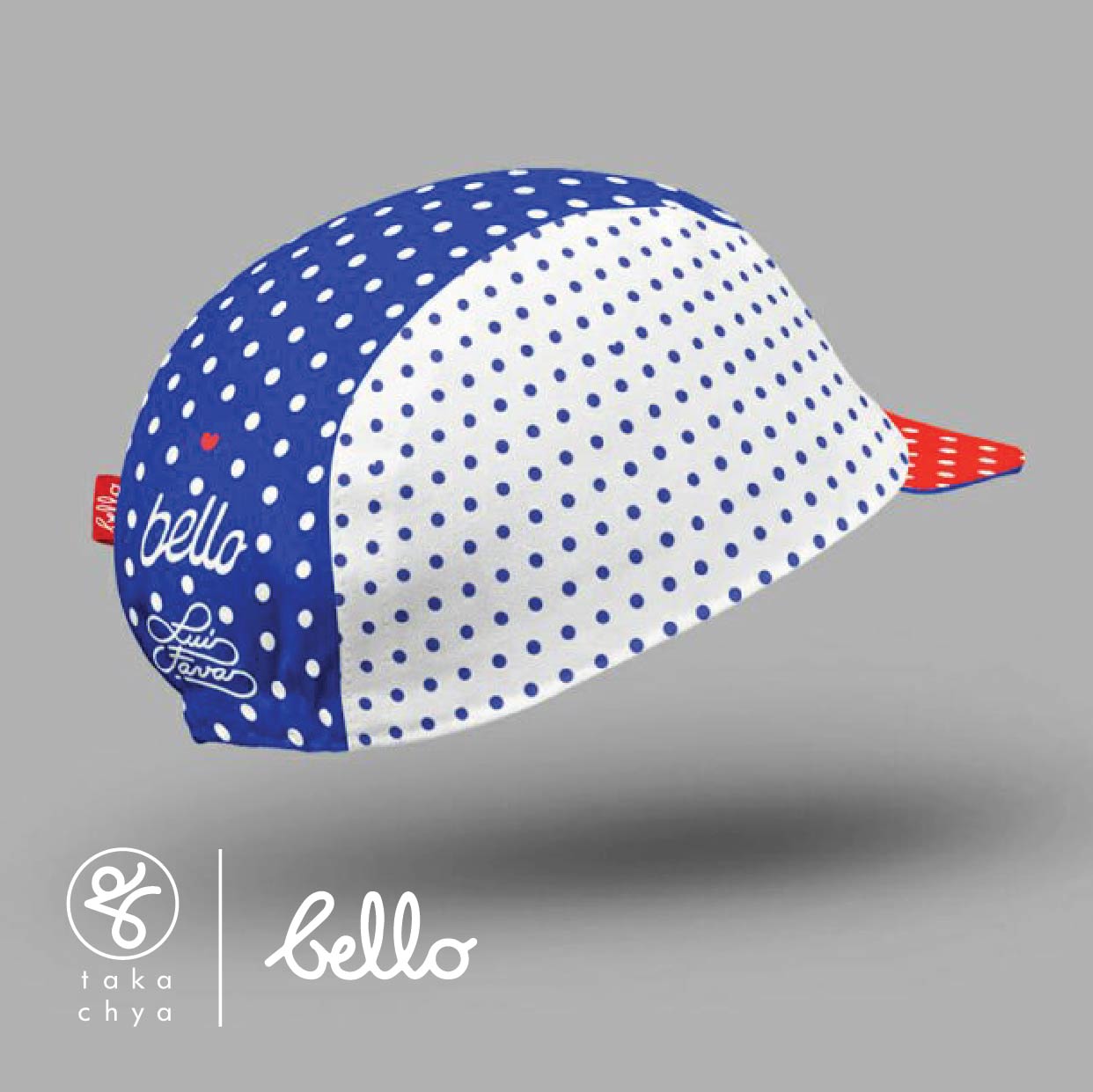 Luis Favas X Bello Cyclist Designer Collaboration Cycling Cap