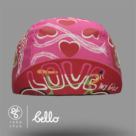 Love My Bike - Bello Cyclist Designer Collaboration Cycling Cap