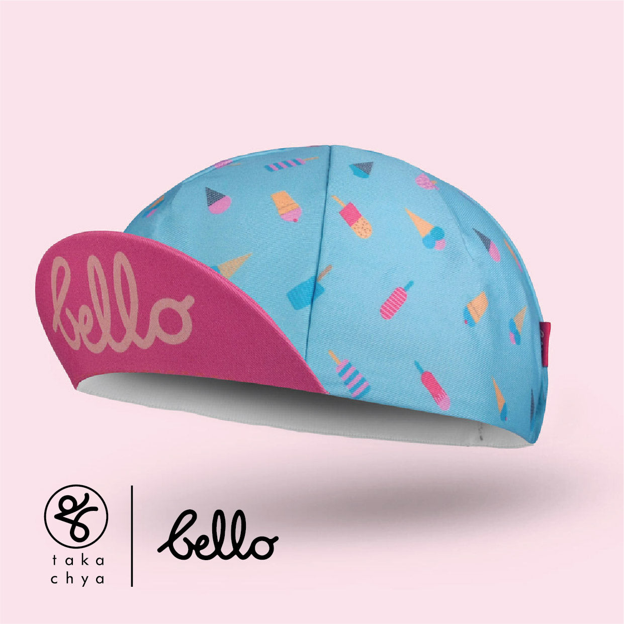 Nicecream - Bello Cyclist Designer Collaboration Cycling Cap