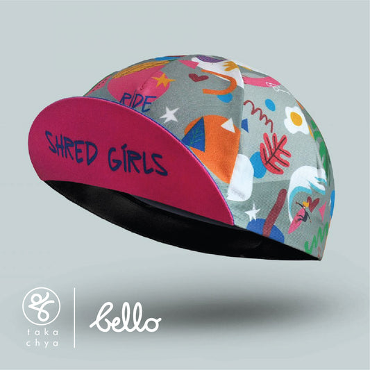 Shred Girls - Bello Cyclist Designer Collaboration Cycling Cap