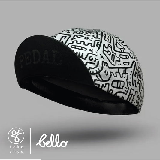 Arne Clothing Doodle - Bello Cyclist Designer Collaboration Cycling Cap