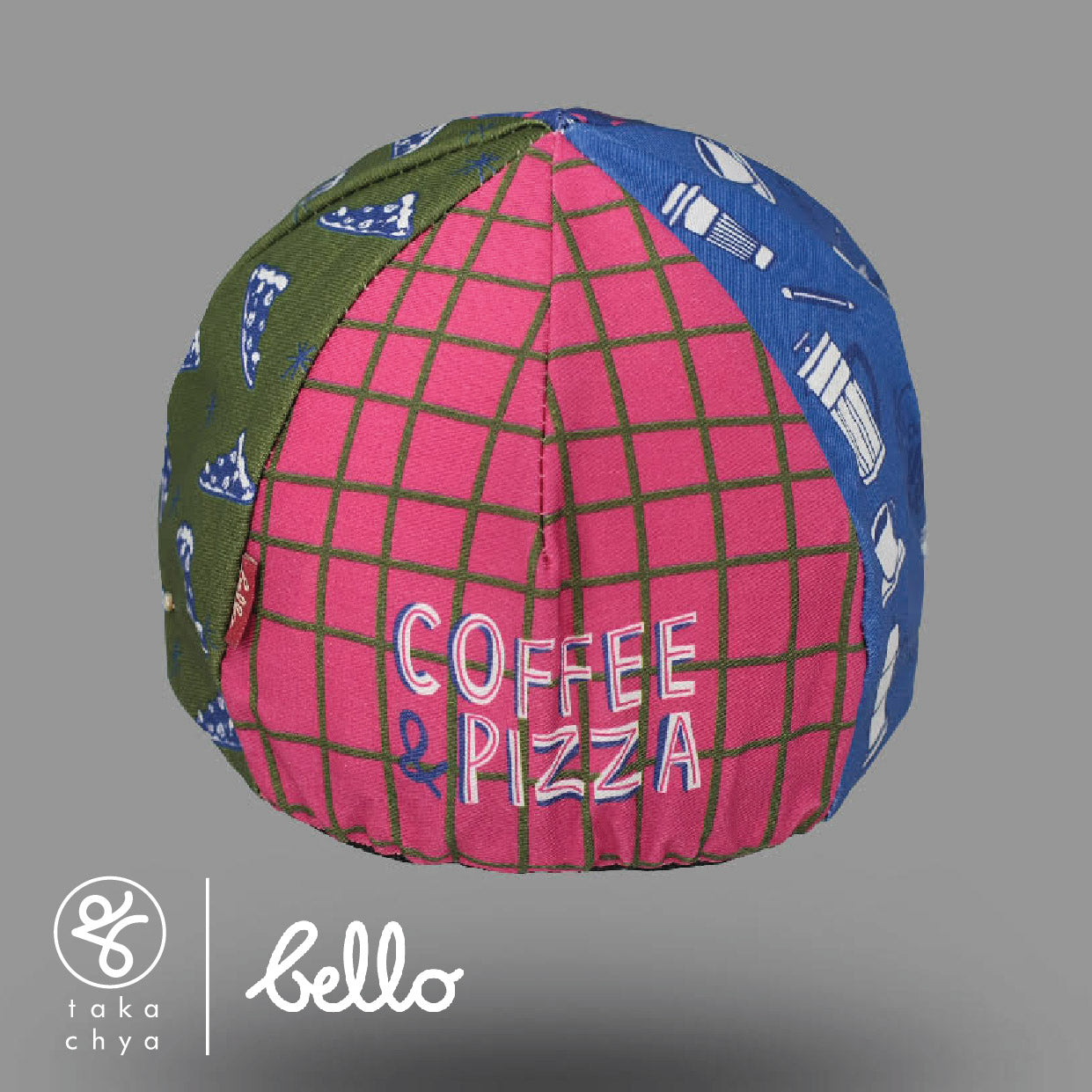 Coffee & Pizza - Bello Cyclist Designer Collaboration Cycling Cap