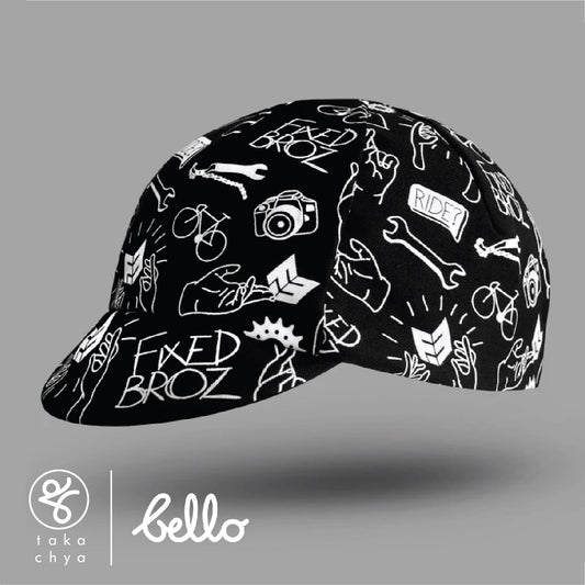 Fixed Bros - Bello Cyclist Designer Collaboration Cycling Cap