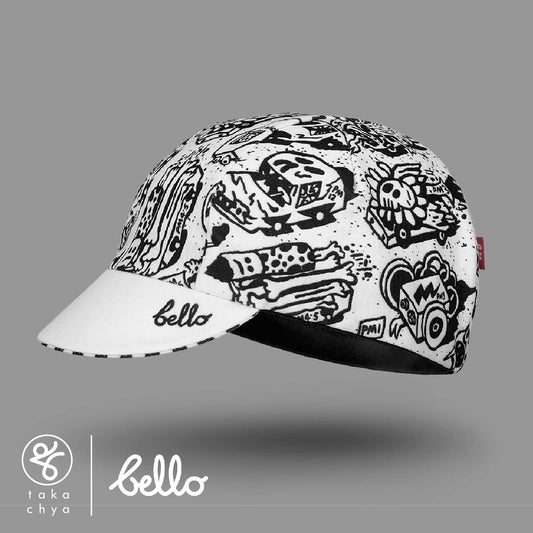 Jody Barton with AIR–INK® (6 COLORS) - Bello Cyclist Designer Collaboration Cycling Cap