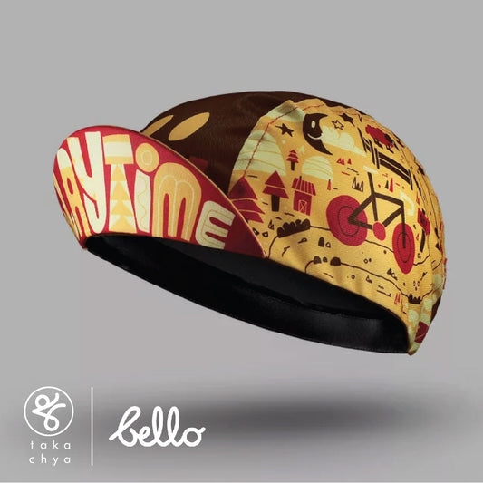 Playtime by Jake Brewer - Bello Cyclist Designer Collaboration Cycling Cap