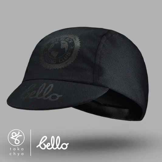 All Black - Bello Cyclist Designer Collaboration Cycling Cap