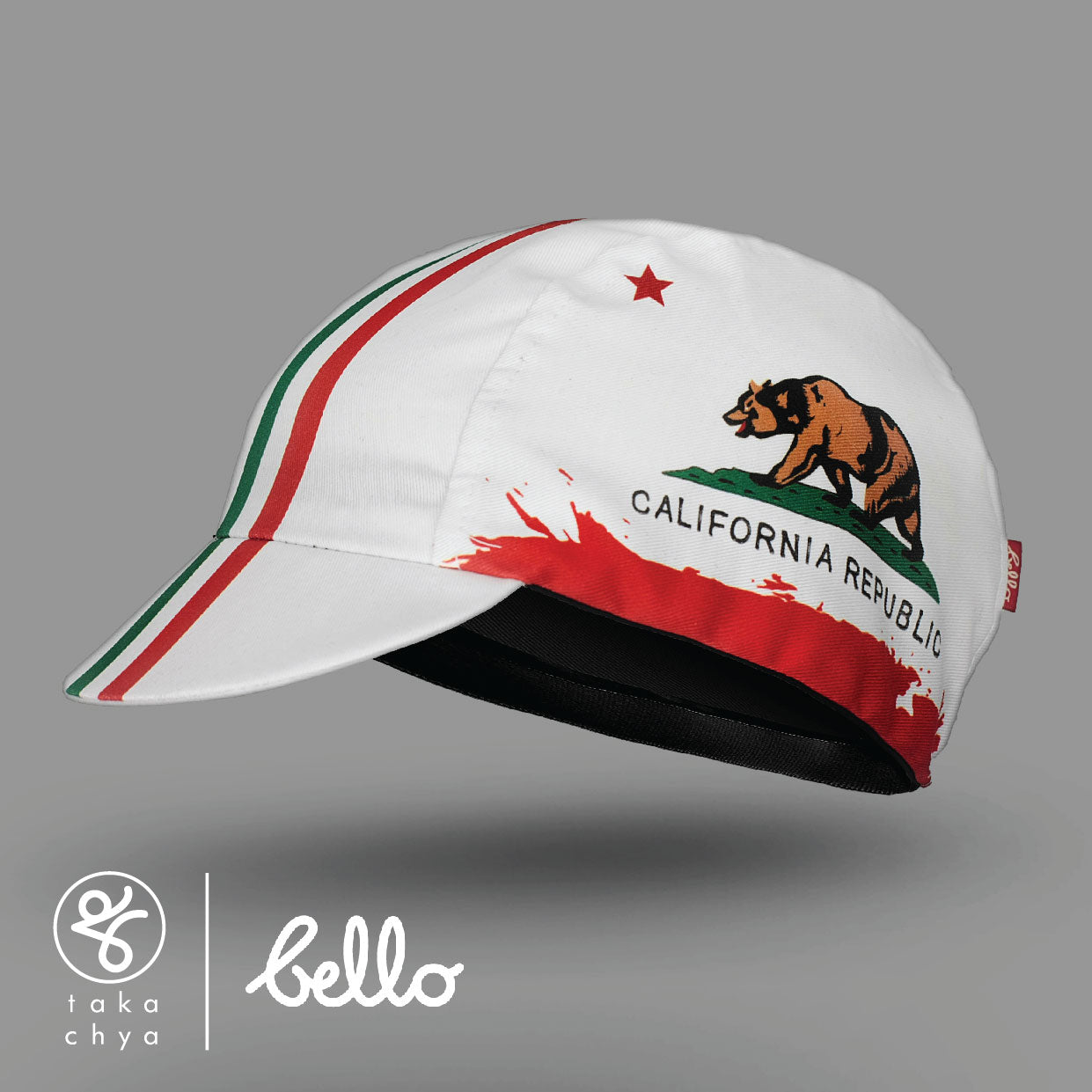 California - Bello Cyclist Designer Collaboration Cycling Cap
