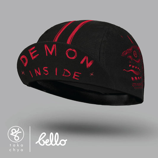 Velo Theory Demon Inside - Bello Cyclist Designer Collaboration Cycling Cap