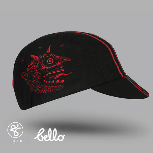 Velo Theory Demon Inside - Bello Cyclist Designer Collaboration Cycling Cap