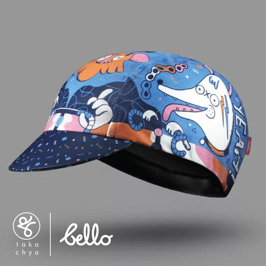 Zooooom! by CLÖ - Bello Cyclist Designer Collaboration Cycling Cap