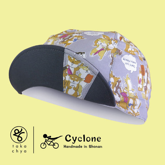 Many Shiba Inu - Cyclone Chee Japanese Handmade Cycling Cap