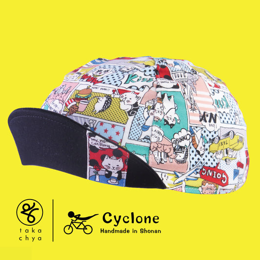 NY Cat - Cyclone Chee Japanese Handmade Cycling Cap