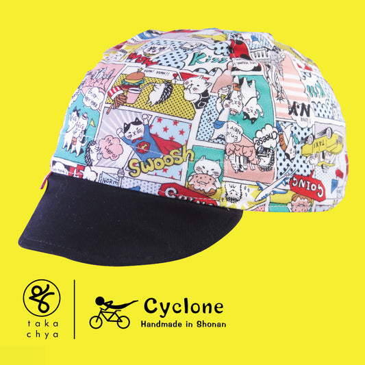 NY Cat - Cyclone Chee Japanese Handmade Cycling Cap
