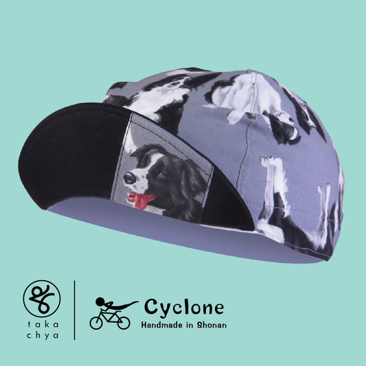 Real Border Collie - Cyclone Chee Japanese Handmade Cycling Cap
