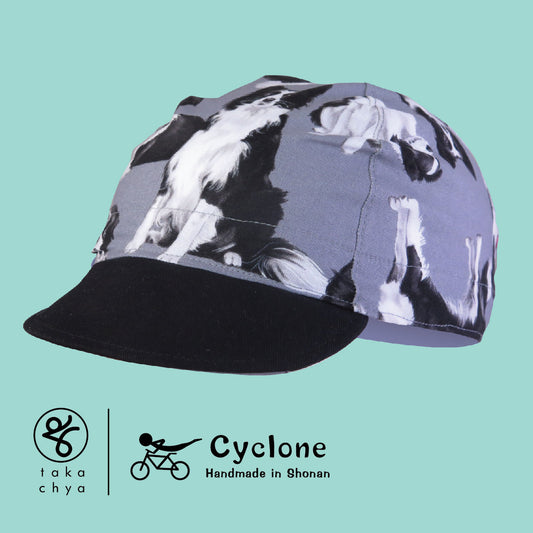 Real Border Collie - Cyclone Chee Japanese Handmade Cycling Cap