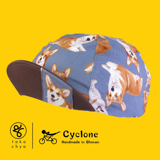 Real Corgi - Cyclone Chee Japanese Handmade Cycling Cap