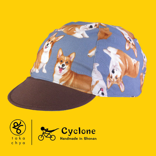 Real Corgi - Cyclone Chee Japanese Handmade Cycling Cap