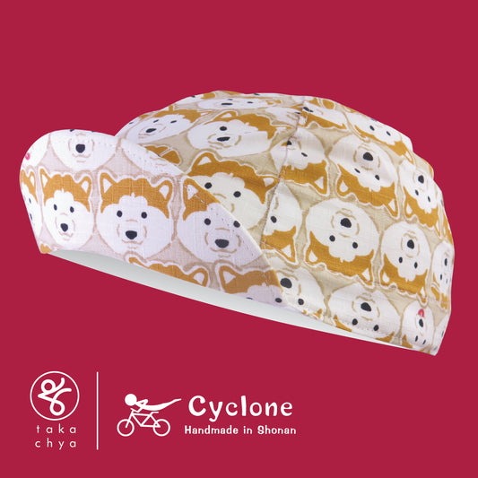 Shiba Inu - Cyclone Chee Japanese Handmade Cycling Cap