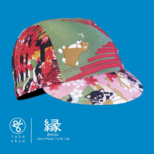 ENISHI 古都散歩 / KOTO-SANPO HANDMADE CYCLING CAP