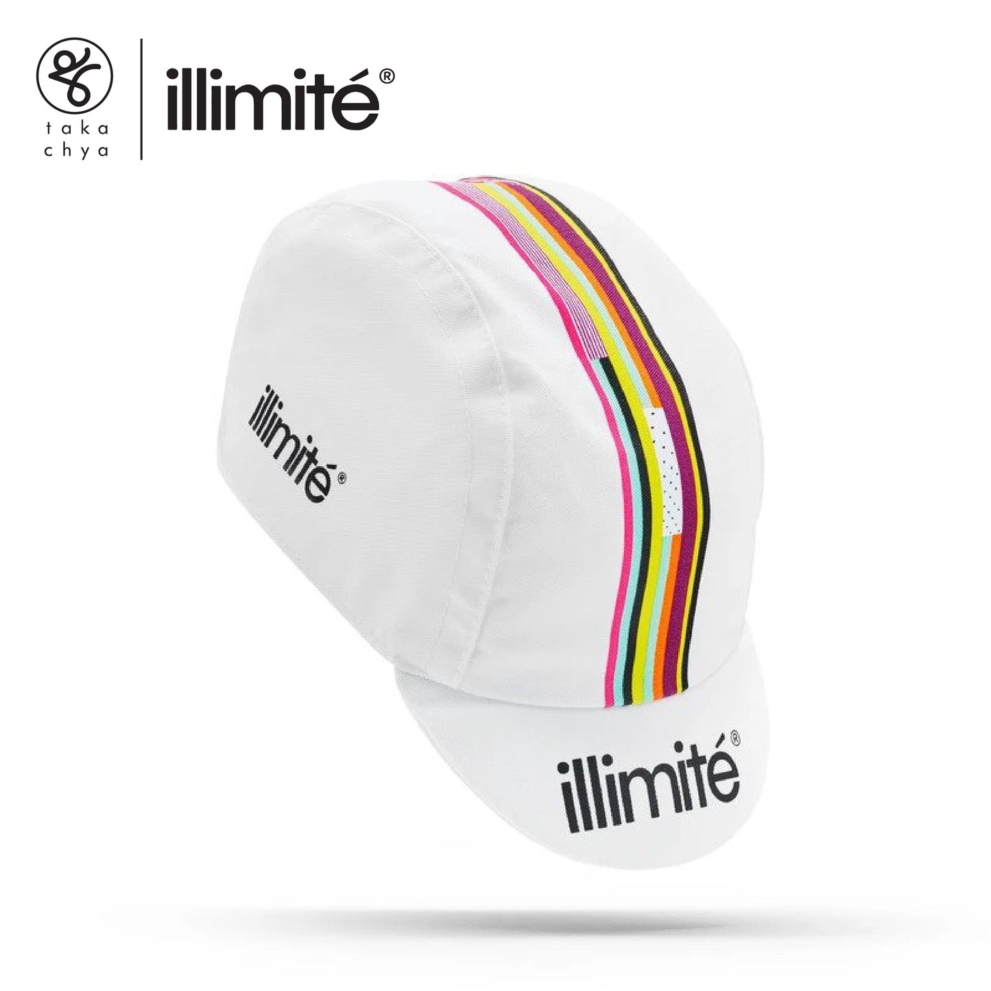 ILLIMITE White Funk Cycling Cap