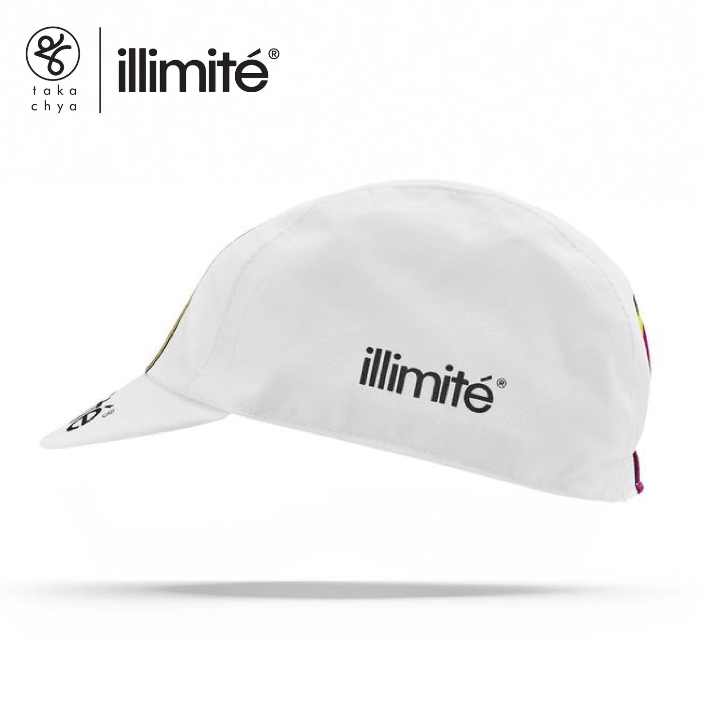 ILLIMITE White Funk Cycling Cap