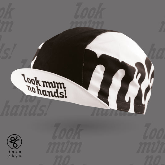 LMNH Big Black Letters Cycling Cap