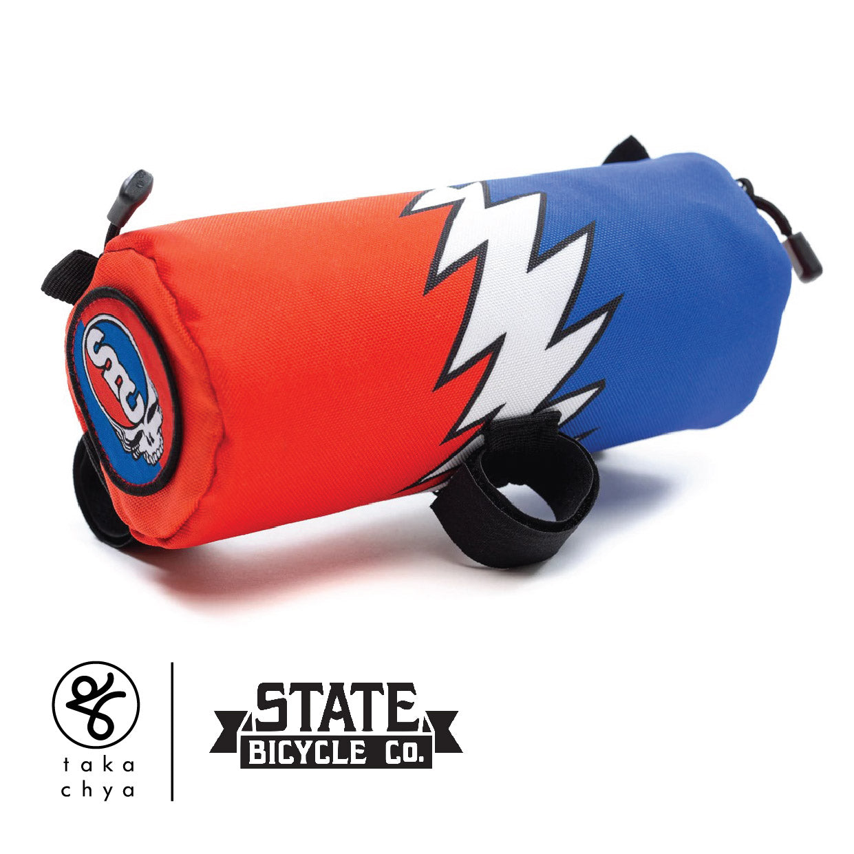 STATE BICYCLE CO. X THE GRATEFUL DEAD LIMITED EDITION - "LIGHTNING BOLT" ALL-ROAD BAR BAG