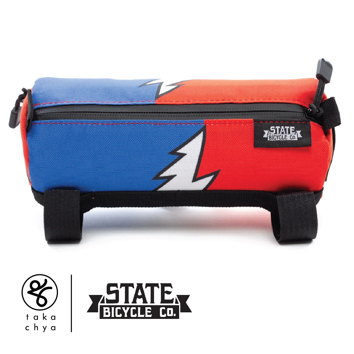 STATE BICYCLE CO. X THE GRATEFUL DEAD LIMITED EDITION - "LIGHTNING BOLT" ALL-ROAD BAR BAG