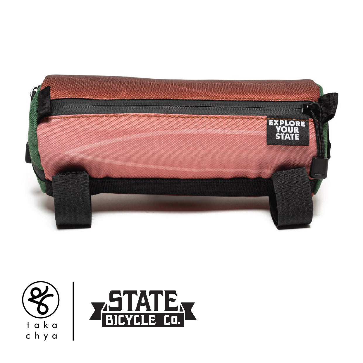 STATE BICYCLE CO. X NATIONAL PARK FOUNDATION - ALL-ROAD HANDLEBAR BAG - REDWOOD