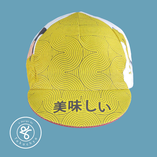 Me Love Ramen - A Design by Takachya Cycling Cap