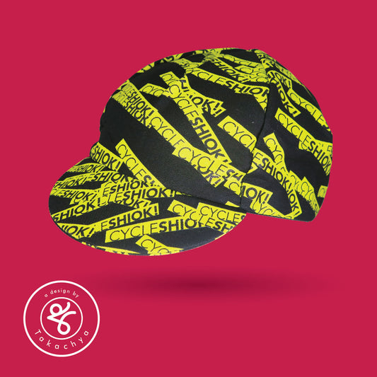 Cycle Shiok 2.0 Black - A Design by Takachya Cycling Cap