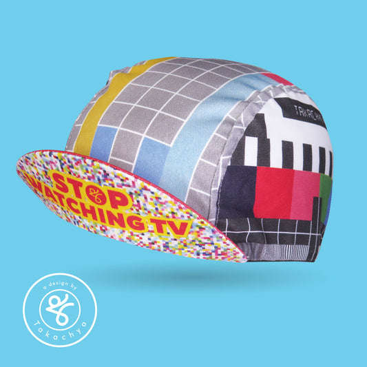 End of Transmission - A Design by Takachya Cycling Cap