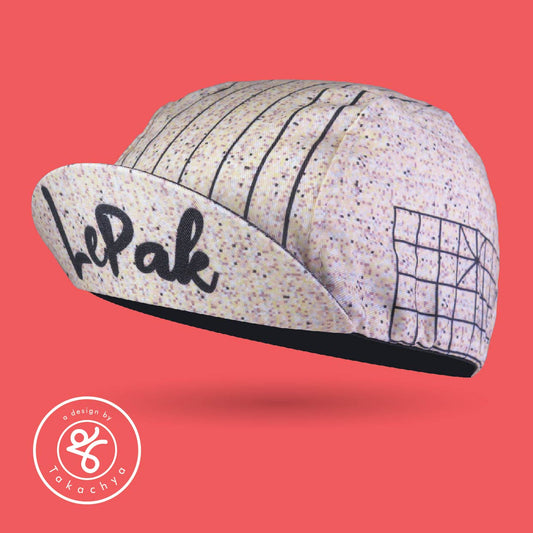 Lepak Beach Sand - A Design by Takachya Cycling Cap