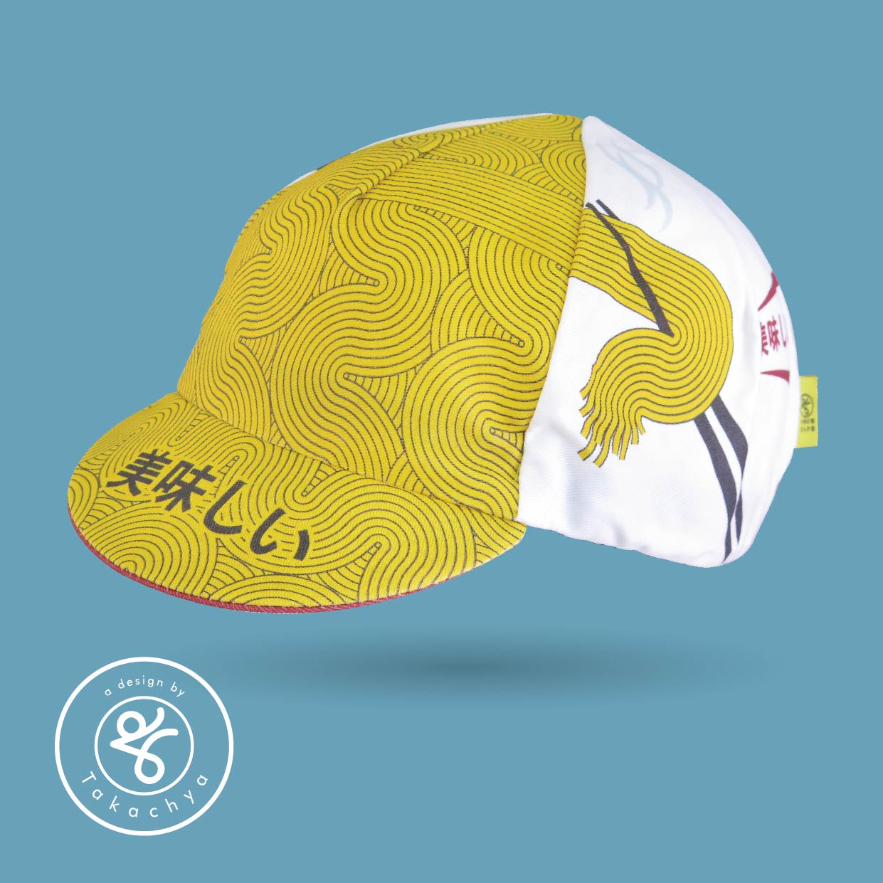 Me Love Ramen - A Design by Takachya Cycling Cap