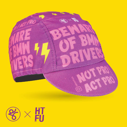 BEWARE OF BMW DRIVERS - Takachya X HTFU Cycling Cap