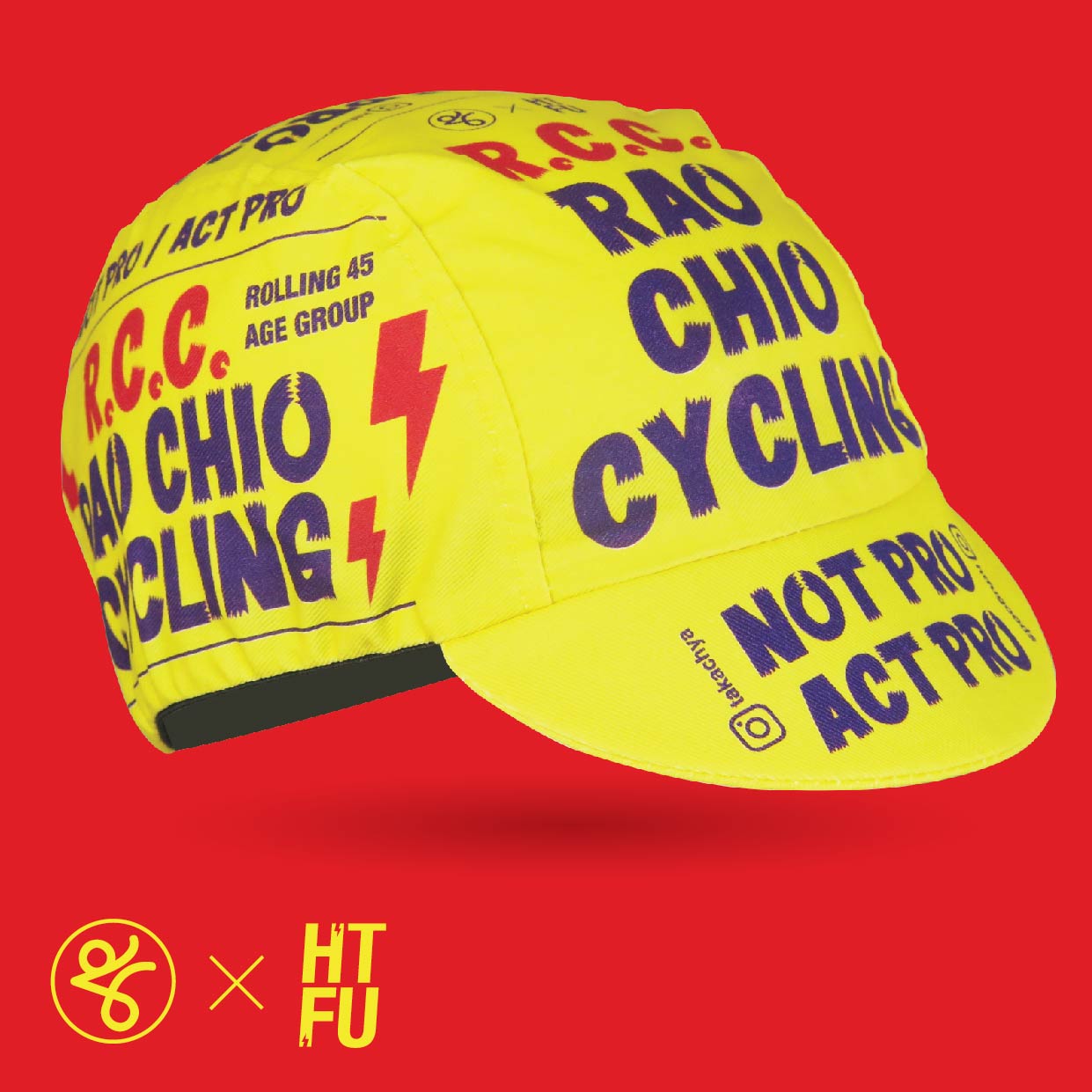 RAO CHIO CYCLING - Takachya X HTFU Cycling Cap