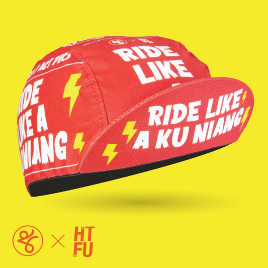 RIDE LIKE A KU NIANG - Takachya X HTFU Cycling Cap