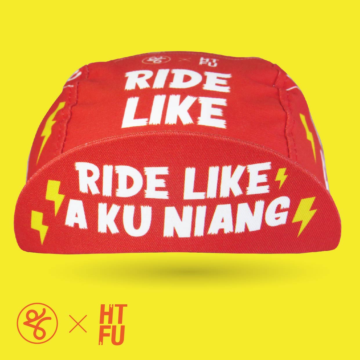 RIDE LIKE A KU NIANG - Takachya X HTFU Cycling Cap