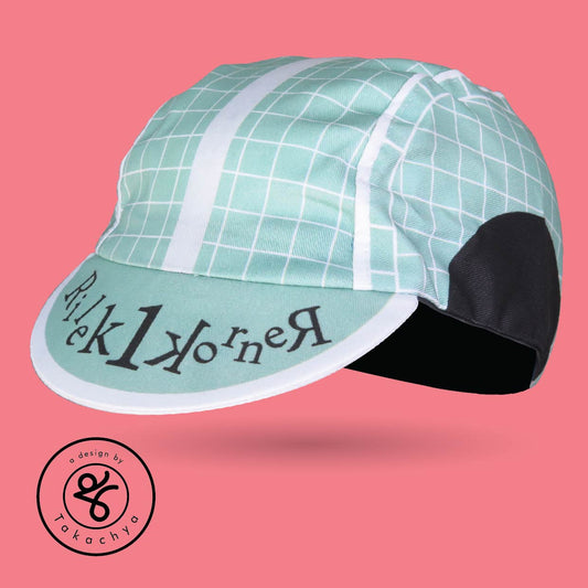 Lepak Green - A Design by Takachya Cycling Cap